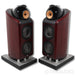 B&W Nautilus 800 Floorstanding Speakers; Red Cherry Pair (Missing Grills)