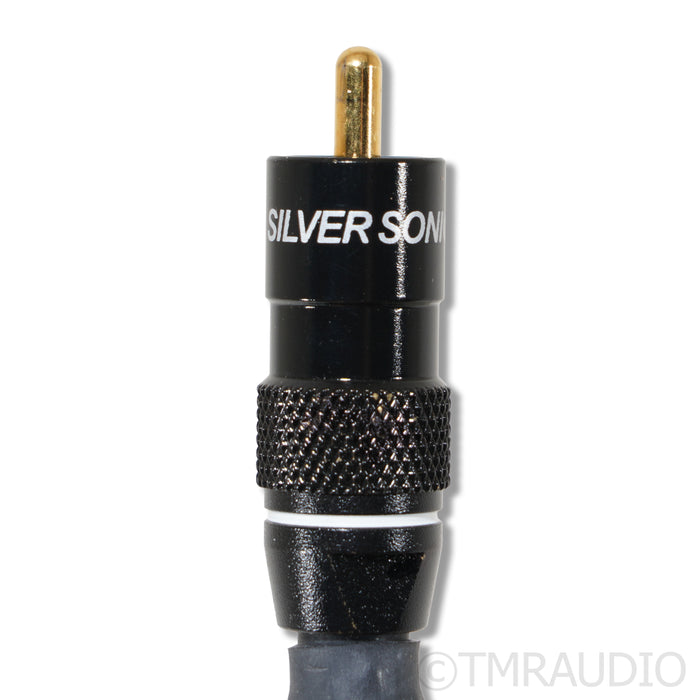 DH Labs Silver Sonic D-750 RCA Coaxial Cable; 1m Single Digital Interconnect