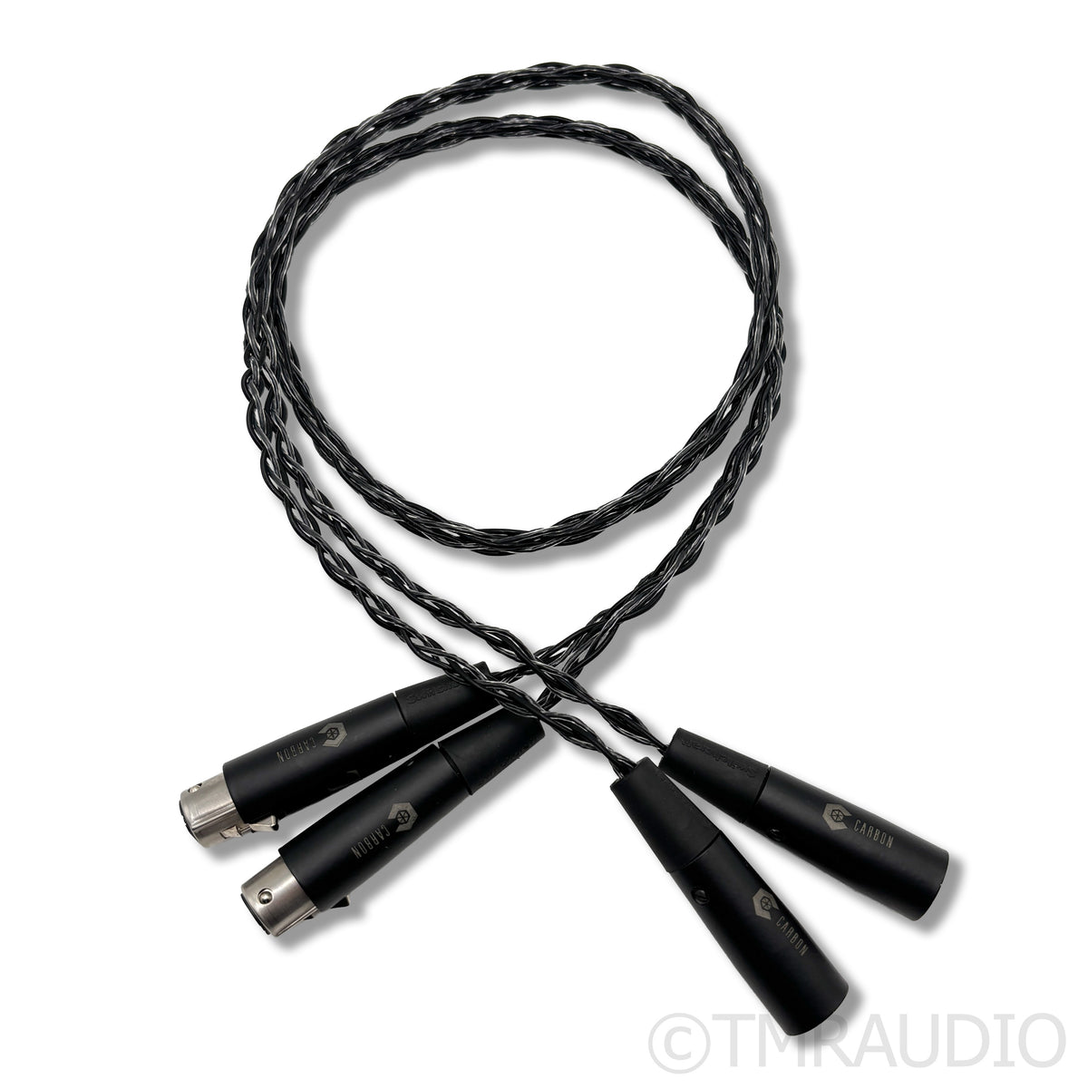 Kimber Kable Carbon Series XLR Cables; 1m Pair Balanced Interconnects ...