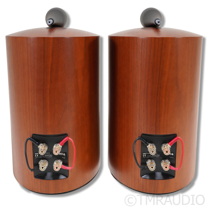 Bowers & Wilkins 805S Bookshelf Speakers; Cherrywood Pair