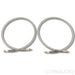 Acoustic Zen Silver Reference RCA Cables; 1m Pair Interconnects