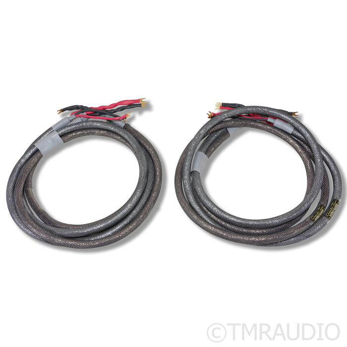Acoustic Zen Double Barrel Shotgun Hi-Pass Speaker Cables; 8ft Pair