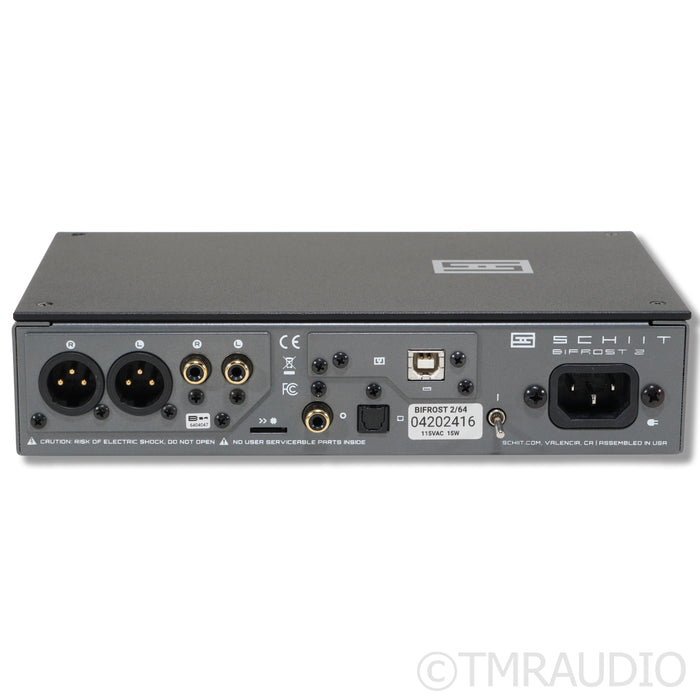 Schiit Audio Bifrost 2/64 DAC; D/A Converter