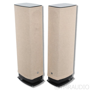 Linn 530 Exakt Active Floorstanding Speaker; Pair Butterscotch Fabrik