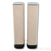 Linn 530 Exakt Active Floorstanding Speaker; Pair Butterscotch Fabrik