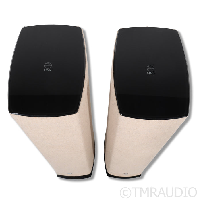 Linn 530 Exakt Active Floorstanding Speaker; Pair Butterscotch Fabrik