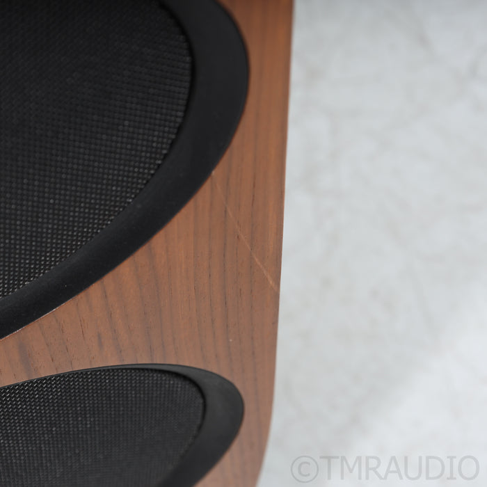Linn Klimax 350 Exakt Active Floorstanding Speaker; Walnut Pair; Organik DAC