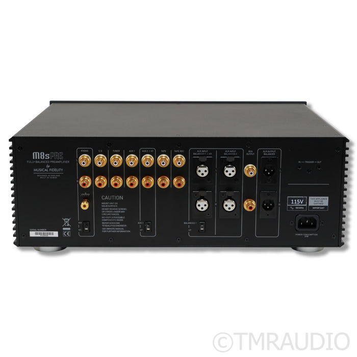 Musical Fidelity M8s PRE Stereo Preamplifier; MM / MC Phono