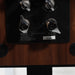 KEF Reference 1 Meta Bookshelf Speakers; Walnut Pair with Stands