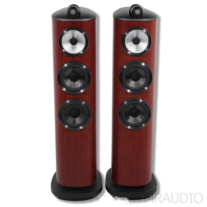 Bowers & Wilkins 804 D4 Floorstanding Speaker; Rosenut Pair