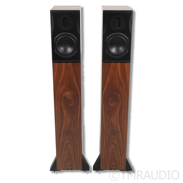 Neat Acoustics EKSTRA Floorstanding Speakers; American Walnut Pair
