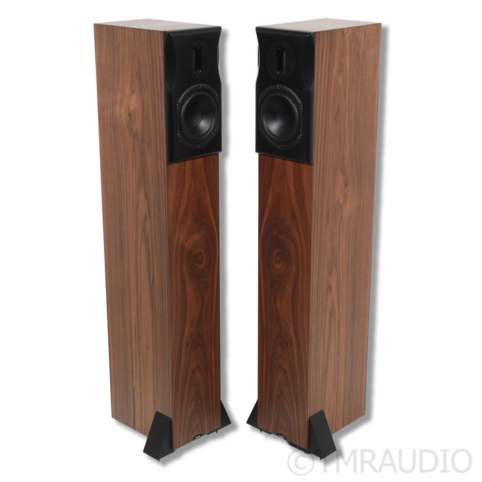 Neat Acoustics EKSTRA Floorstanding Speakers; American Walnut Pair