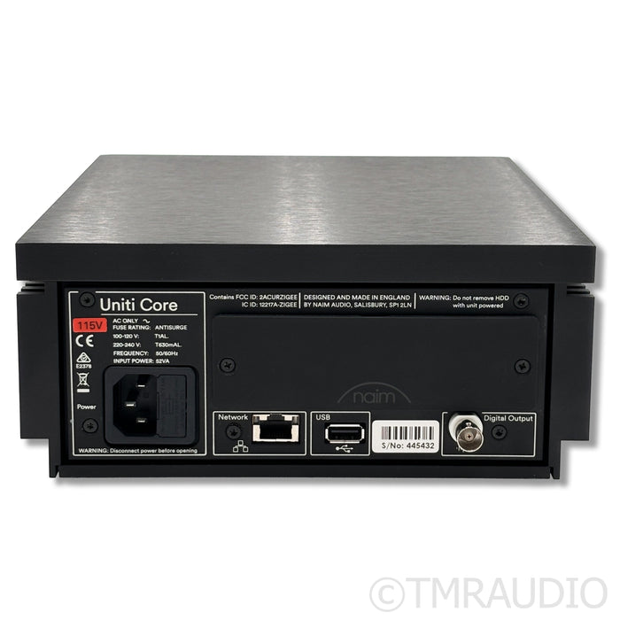 Naim Uniti Core Network Streamer / CD Ripper w/ 3 TB HDD