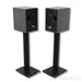 Stenheim Alumine Two Bookshelf Speakers: Dark Grey Pair w/ Stands