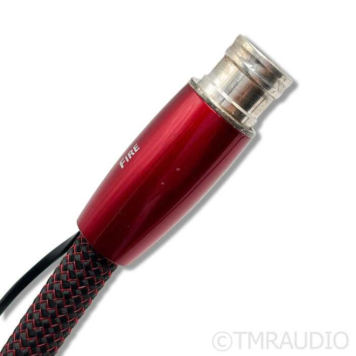 AudioQuest Fire XLR Cables; 1m Pair Balanced Interconnects