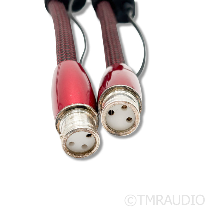 AudioQuest Fire XLR Cables; 1m Pair Balanced Interconnects
