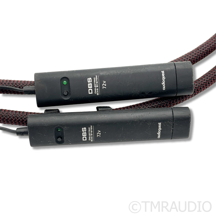 AudioQuest Fire XLR Cables; 1m Pair Balanced Interconnects