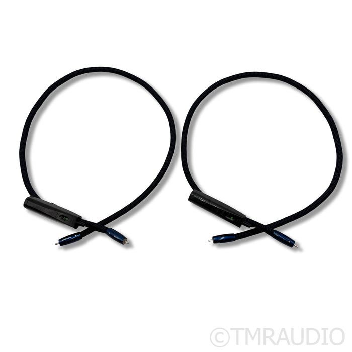 AudioQuest Water RCA Cables; 1m Pair Interconnects