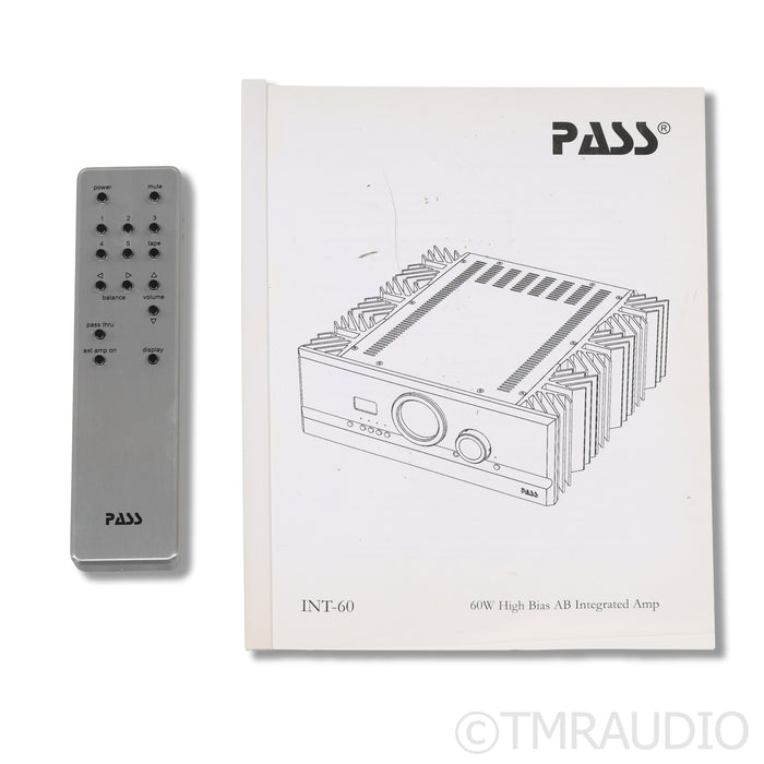 Pass Labs INT-60 Stereo Integrated Amplifier