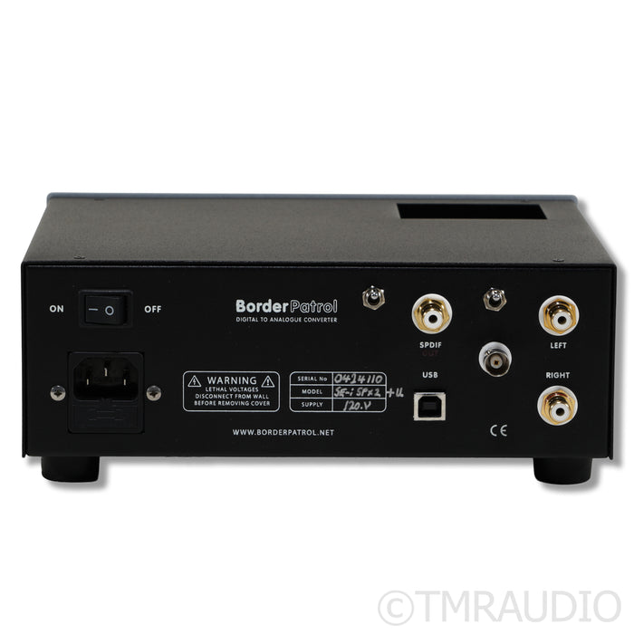 BorderPatrol SE-i USB + S/PDIF + BNC Tube Hybrid DAC; D/A Converter; Custom