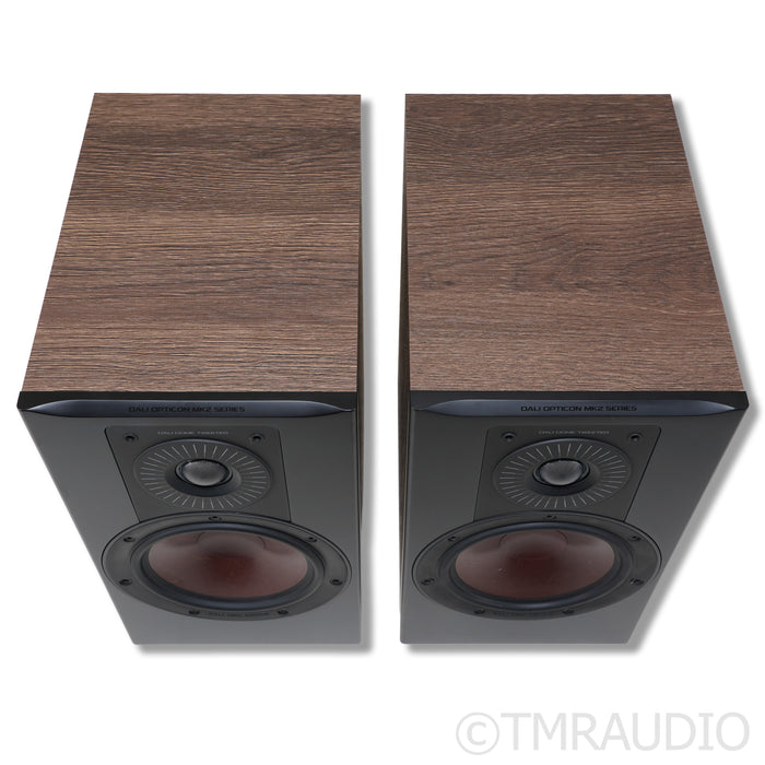 DALI Opticon 2 MK2 Bookshelf Speakers; Oak Pair (Open Box)