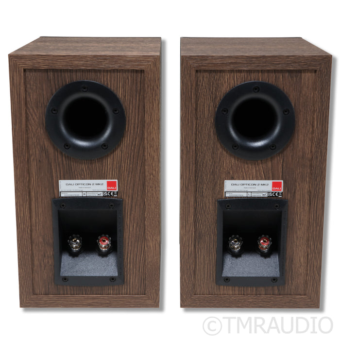DALI Opticon 2 MK2 Bookshelf Speakers; Oak Pair (Open Box)