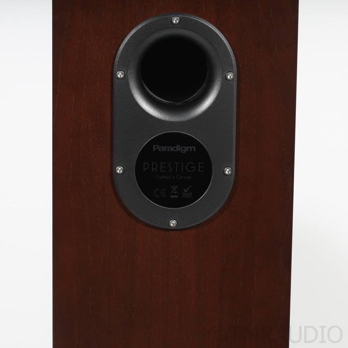 Paradigm Prestige 75F Floorstanding Speakers; Walnut Pair (No Grills)
