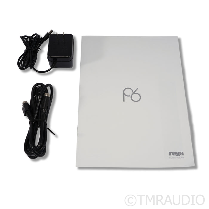 Rega Planar 6 Belt-Drive Turntable; Black (No Cartridge)