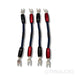 AudioQuest ThunderBird BiWire Jumpers Speaker Cables; 8" Set of 4