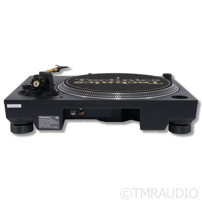 Technics SL-1200M7L 50th Anniversary LE Turntable; Matte Black (No Cartridge)