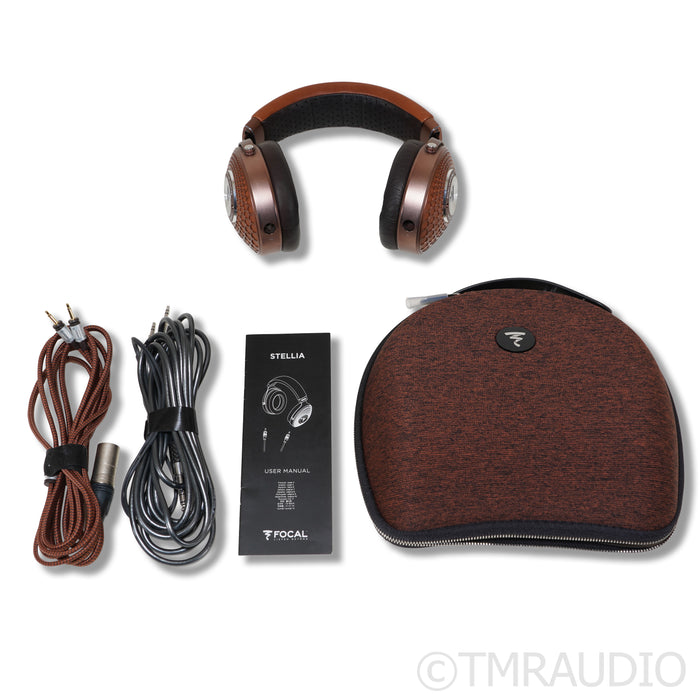 Focal Stellia Closed Back Headphones; w/ Moon Silver Dragon Cable