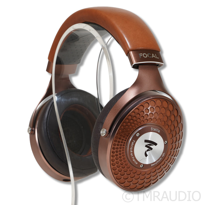 Focal Stellia Closed Back Headphones; w/ Moon Silver Dragon Cable