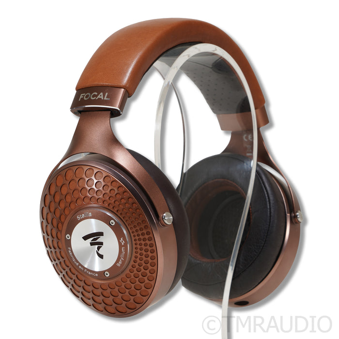 Focal Stellia Closed Back Headphones; w/ Moon Silver Dragon Cable