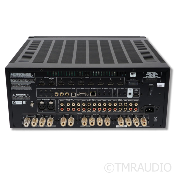 Rotel RAP-1580 7.2 Channel Receiver; MM Phono; Bluetooth Streaming