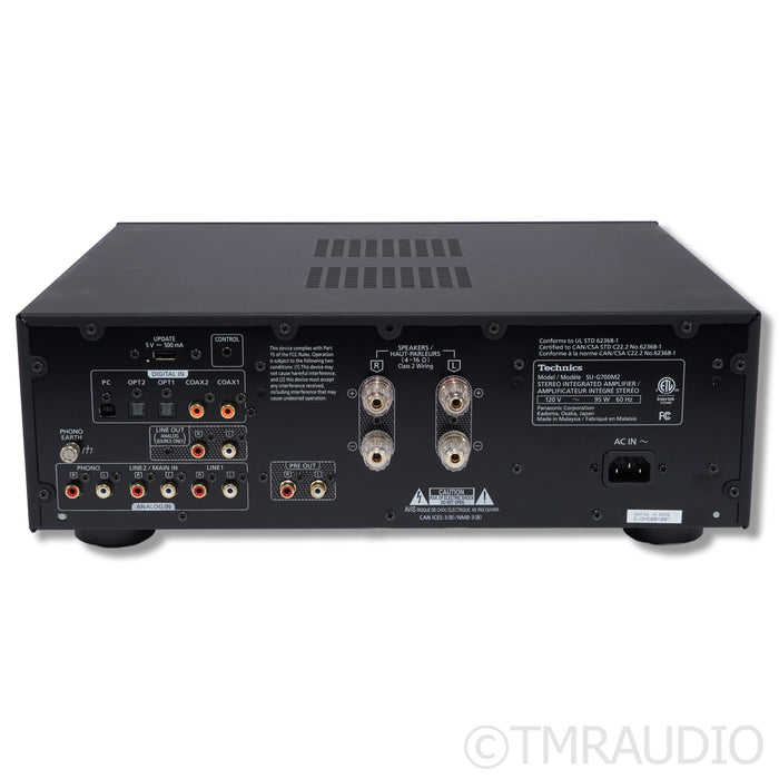 Technics SU-G700M2 Stereo Integrated Amplifier; MM / MC Phono