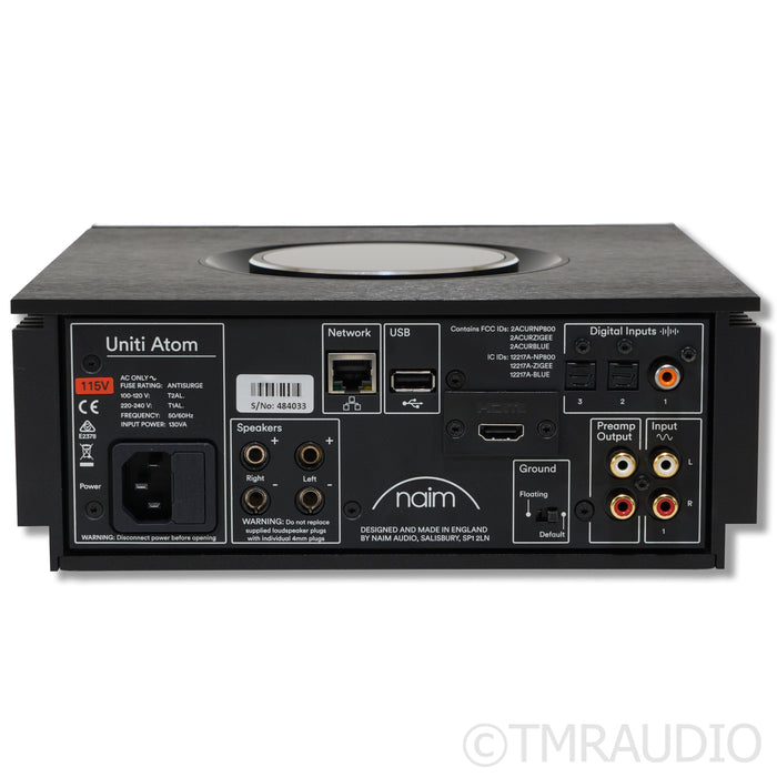 Naim Uniti Atom Streaming Integrated Amplifier / DAC; D/A Converter