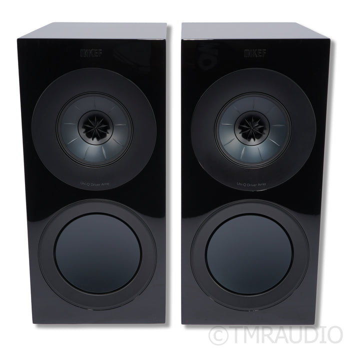 KEF R3 (non meta) Bookshelf Speakers; Gloss Black; Pair