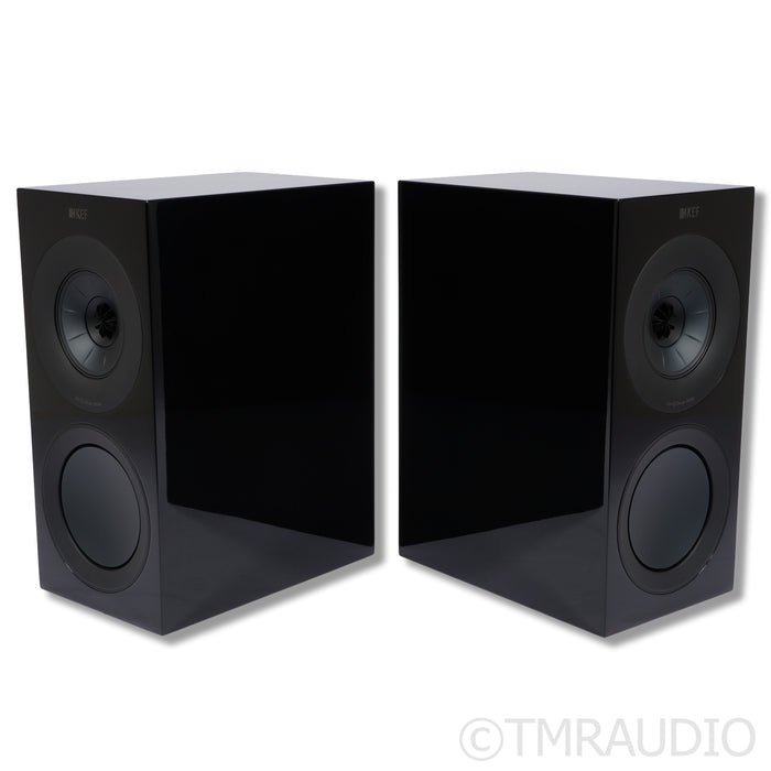 KEF R3 (non meta) Bookshelf Speakers; Gloss Black; Pair
