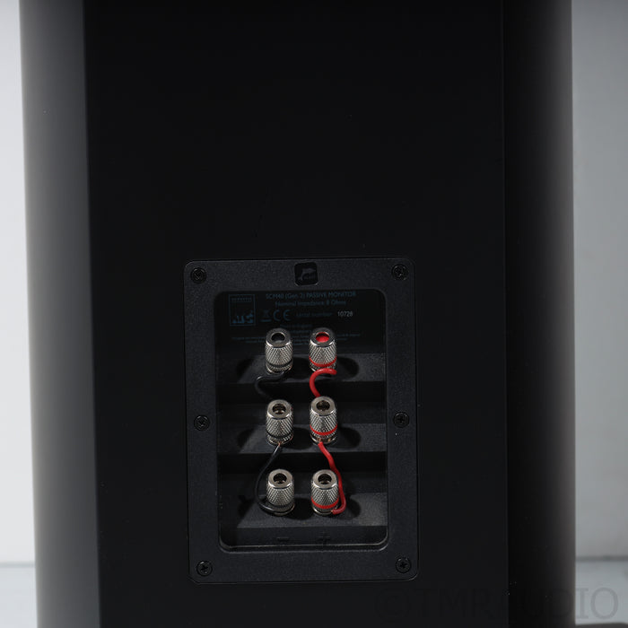 ATC SCM 40 Floorstanding Speakers; Black