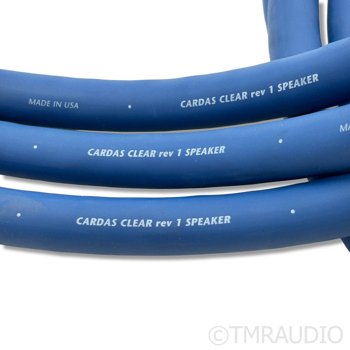 Cardas Clear Rev 1 Speaker Cables; 3m Pair