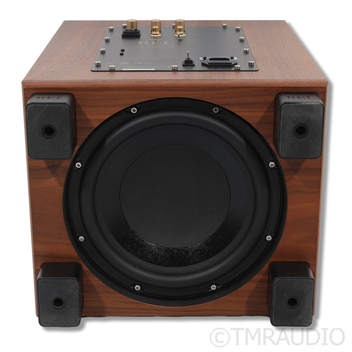 REL Classic 98 10" Powered Subwoofer; Walnut (Open Box)