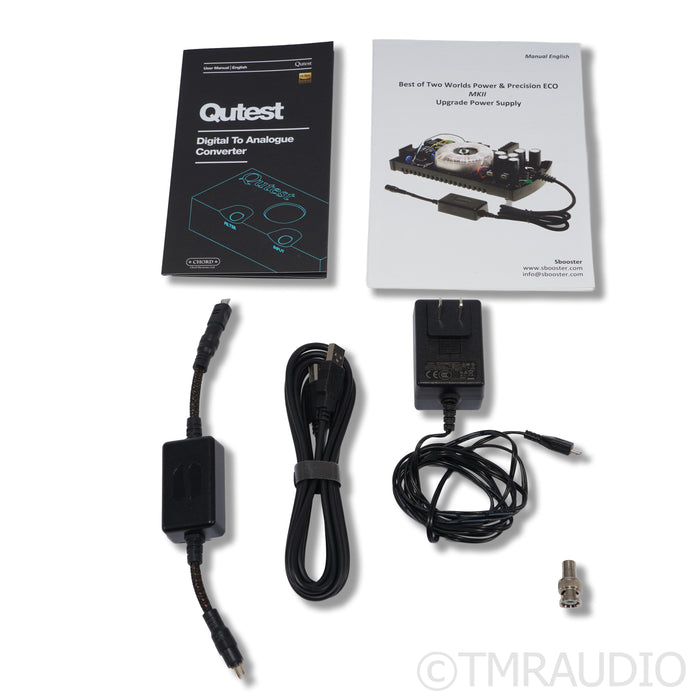 Chord Electronics Qutest DAC w/ Upgraded sBooster BOTW Linear Power Supply
