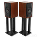 MoFi Electronics SourcePoint 8 Bookshelf Speaker with Stands; Walnut Pair