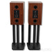 MoFi Electronics SourcePoint 8 Bookshelf Speaker with Stands; Walnut Pair