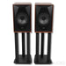MoFi Electronics SourcePoint 8 Bookshelf Speaker with Stands; Walnut Pair