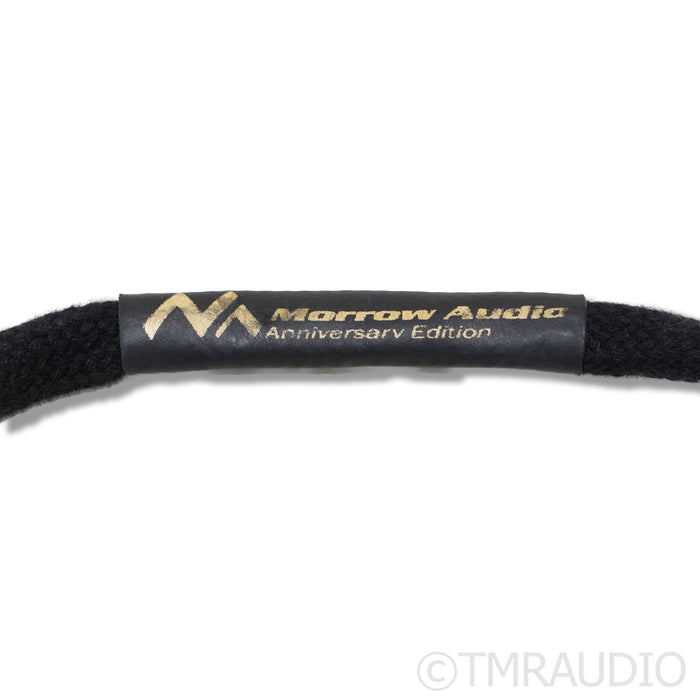 Morrow Audio Anniversary Edition XLR Cables; 1.5m Pair Balanced Interconnects