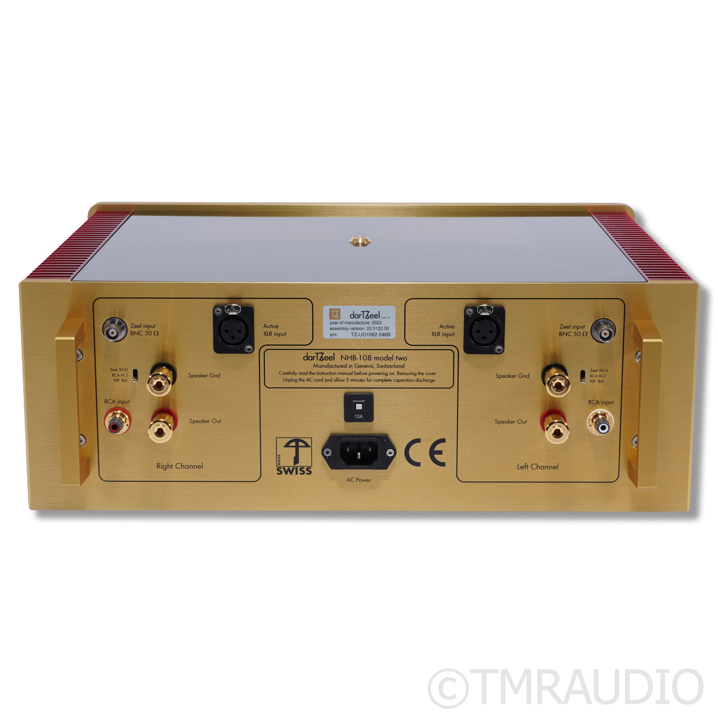 DarTZeel NHB-108 model two Stereo Power Amplifier; Version B (Unused ...