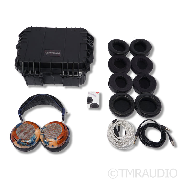 ZMF Caldera Stabilized Open Back Headphones; Pro  Cable