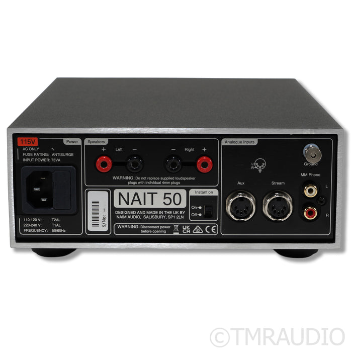 Naim NAIT 50 Stereo Integrated Amplifier; MM Phono (Open Box)