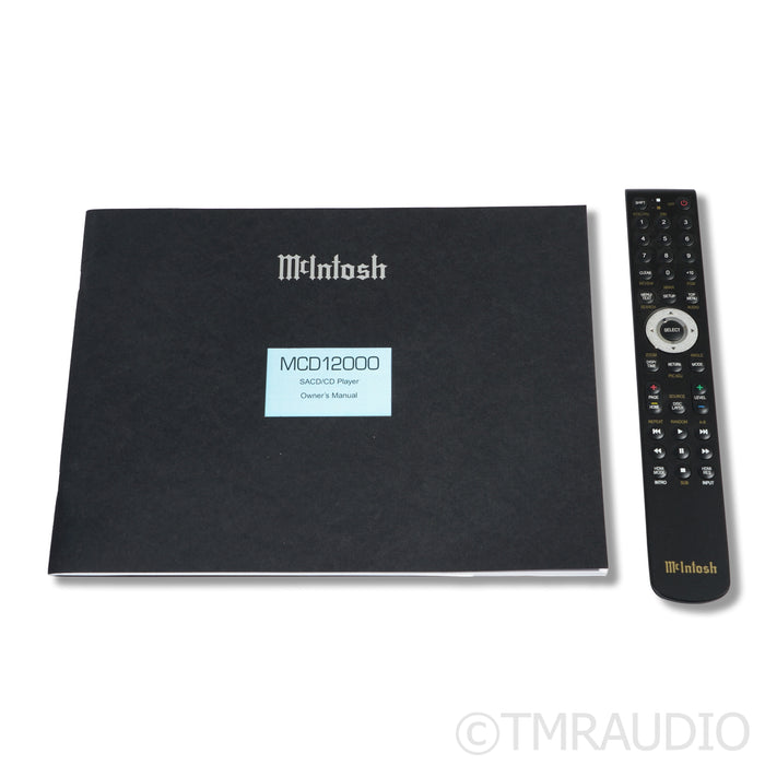 McIntosh MCD12000 CD/SACD Player/DAC; D/A Converter